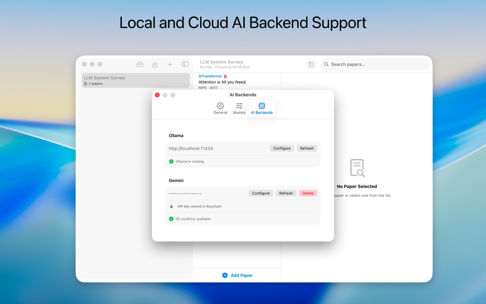 AI Backend