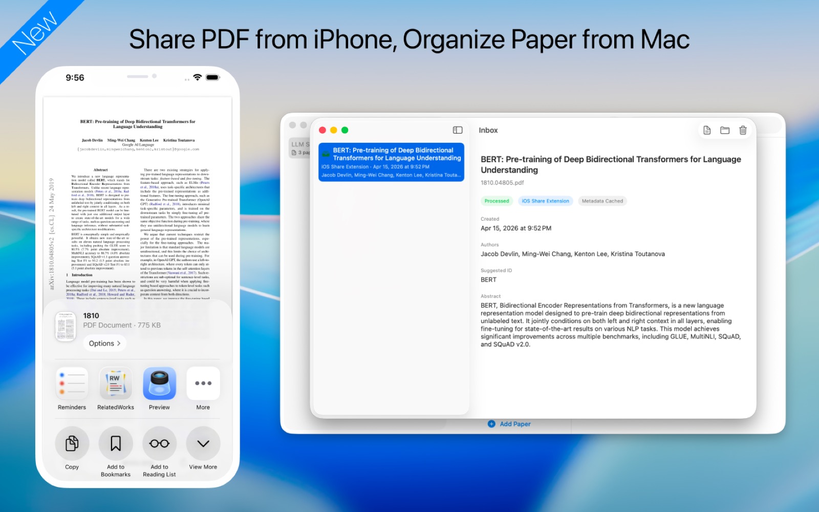 iCloud Sync