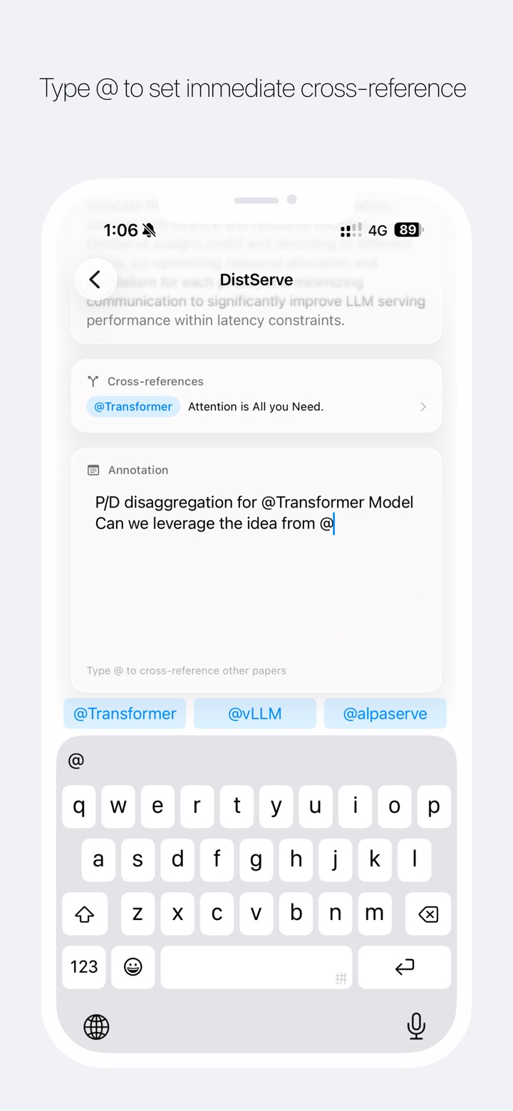 Cross-Referenced Notes