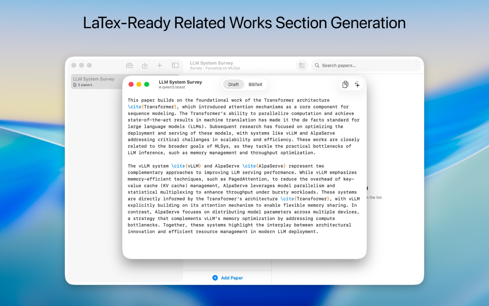 Related Works Generation